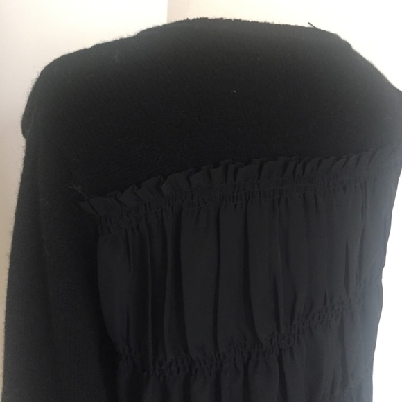 CLUB MONACO Linzy Sweater, Black, S/P - Picture 4 of 5